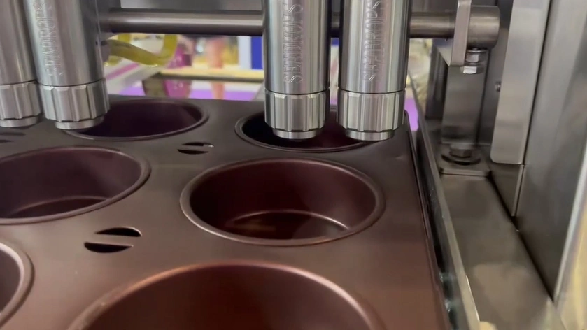 Máquina pulverizadora de aceite desmoldante