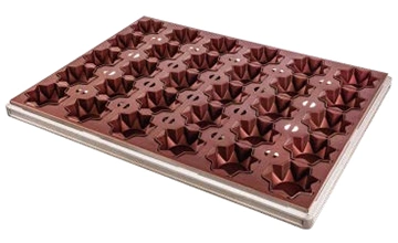 Molde para pastel con forma de estrella