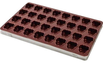 Molde para pasta de panda