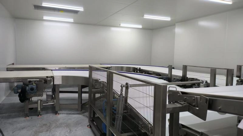 Cinta transportadora giratoria