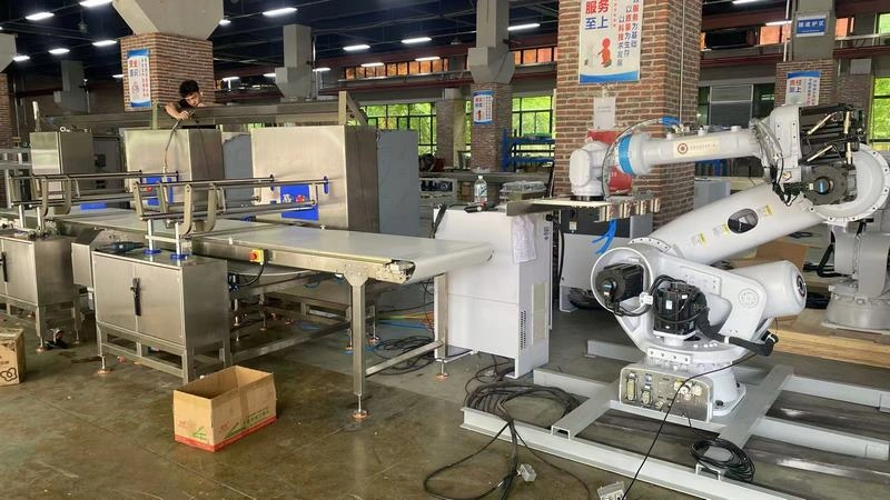 Brazo robótico desmoldeador