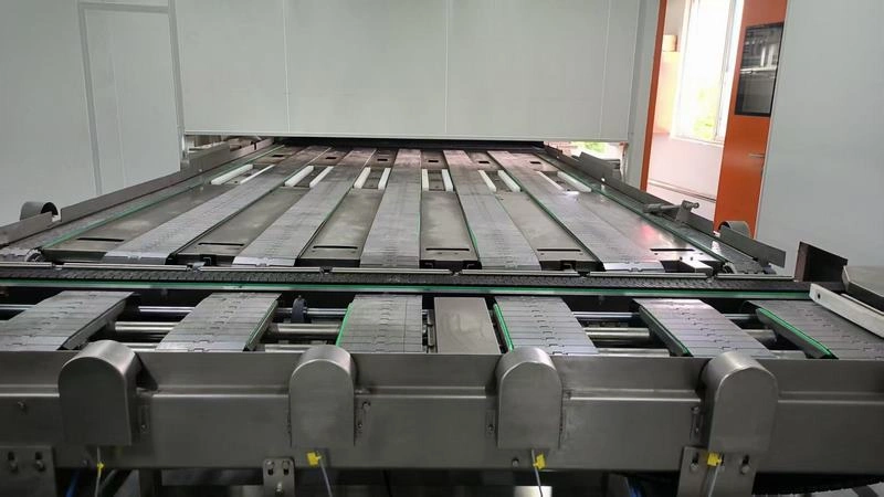 Unidad de descarga automática