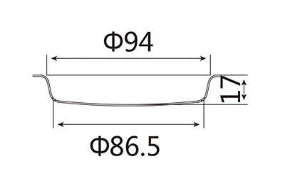 Bandeja para pan de hamburguesa de 3.5''