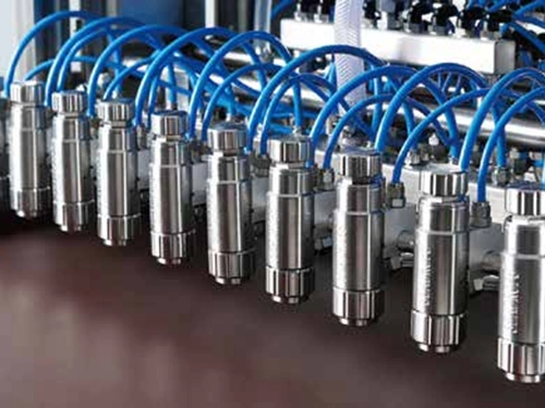 Máquina pulverizadora de agente desmoldante