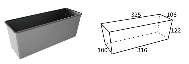 Molde para pan (individual)