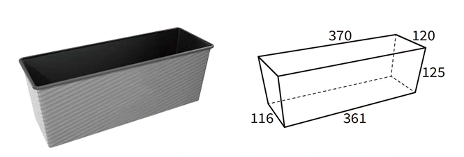 Molde para pan (individual)