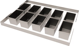 Batería pan de molde