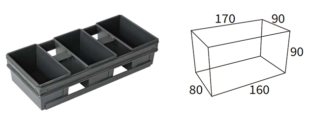 Batería pan de molde