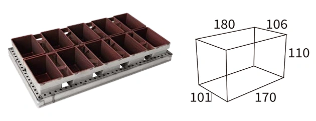Batería pan de molde