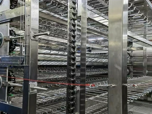 Sistema de fermentación de bandejas basculantes